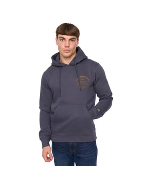 Crosshatch Heren Shoptown Hoodie (Marineblauw)
