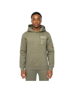 Duck and Cover Heren Adamsberg Hoodie (Donkergroen)