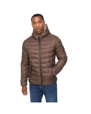 Crosshatch Heren Gattering MVE Jas (Bruin)