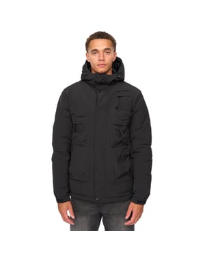 Duck and Cover Mannen Jelforth Jas (Zwart)