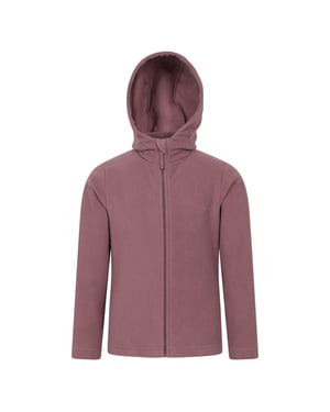 Mountain Warehouse Kinder/Kids Camber Full Zip Hoodie (Paars)