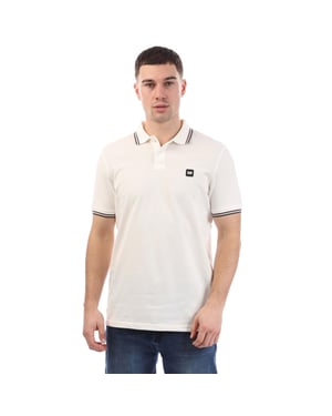 Weekend Offender Heren Vancouver getipt poloshirt (Wit)