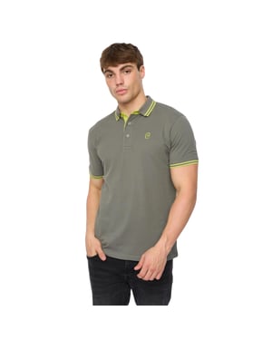 Crosshatch Heren Mackerby Polo Shirt (Olijf)