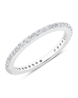 Khushi Female Sterling Silver Ring