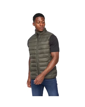 Crosshatch Heren Gattering Gequilte Gilet (Olijf Camo)