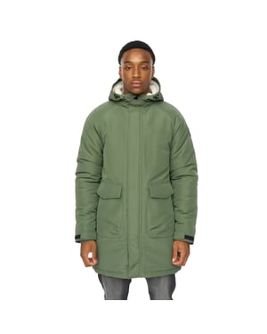 Duck and Cover Heren Copfords Parka (Donkergroen)