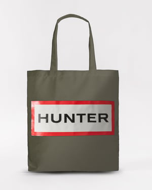 Mclaine Shopper Tote in Dark Green