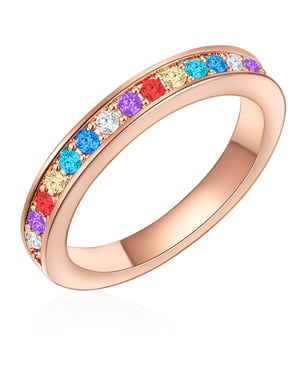Female Ring with Swarovski crystals® Metal (Alloy)