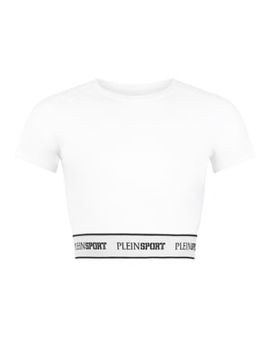 Fleece Cropped T-Shirt