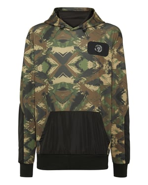 Sweatshirt Met Capuchon Camouflage