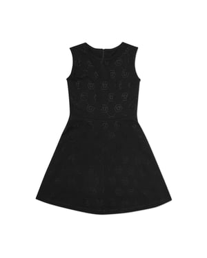 Kort klänning med monogram