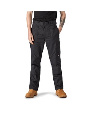 Dickies Action Flex Polyester Zwarte Buitenbroek voor Mannen