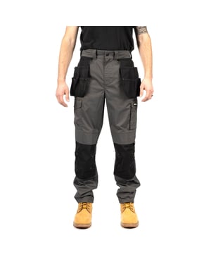 Caterpillar Nexus Holster Stretch Pocket Katoenen Grijze Buitenbroek voor Heren
