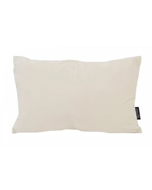 Gek op kussens! Velvet creme long | 30 x 50 cm | kussenhoes | polyester