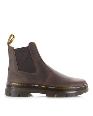 Dr. Martens Embury dark brown crazy horse chelsea boots unisex