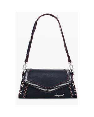 Desigual Zwarte Polyethyleen Dames Handtas