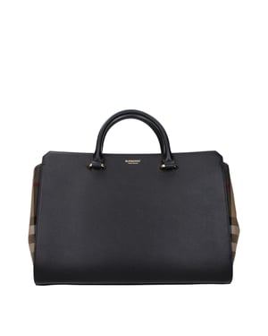 Black Leather Handbag