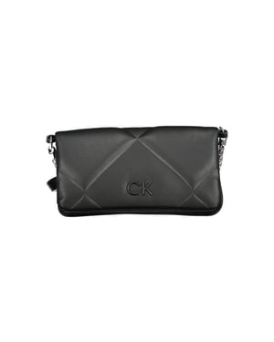 Calvin Klein Zwarte Katoenen Handtas