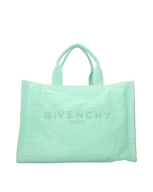 Groene Stoffen Handtas