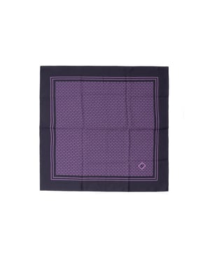 Sidenhalsduk Geometriskt Mönster