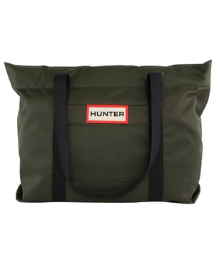 Hunter Original Nylon Dark Olive Tote Bag