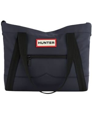 Hunter Nylon Midi Topclip Navy Tote Bag