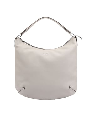 Azurine Leather Hobo Bag