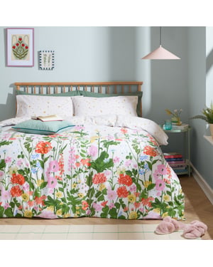 Furn Cottage Garden Reversible Printed Duvet Cover Set