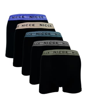 5 Pack Mens Boxers ADDRE - Soft Breathable Cotton Everyday Underwear
