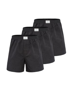 Lakeford & Sons Män Boxare American Boxershorts Herren 3-Pack in klassischen Designs