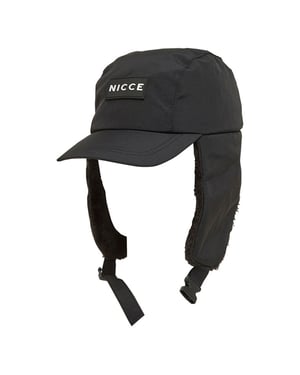 Mens Knitted Trapper Hat - Warm Winter Fleece Lined Hat