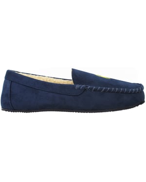 Ralph Lauren Dezi IV Mens Navy Moccasin Slippers