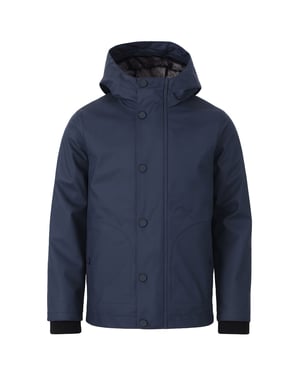 Hunter Lightweight Rubberised Kids Navy Jacket