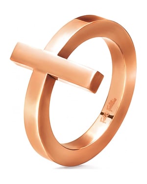 Folli Follie 1R13T004R-54 Ladies Ring