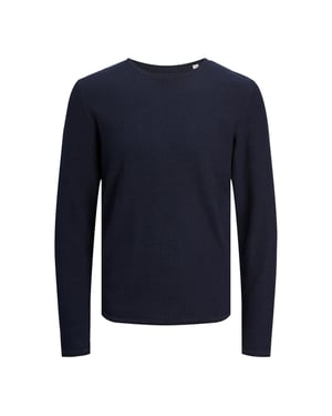 Jack & Jones Trui Cooper Knit Crew Neck Blauw