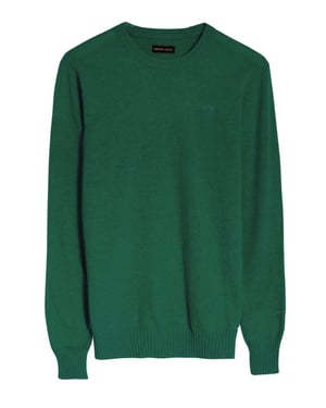 Crew Neck Wool Blend Jumper