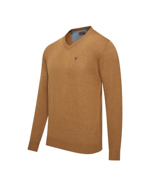 Cappuccino Italia Trui Salerno Pullover Bruin