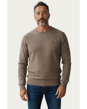 Crew Neck Wool Blend Jumper