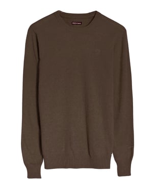 Crew Neck Wool Blend Jumper