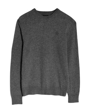 Crew Neck Wool Blend Jumper