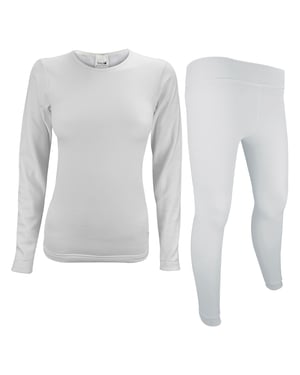 Ladies Long Sleeve Thermal Top & Thermal Leggings for Winter