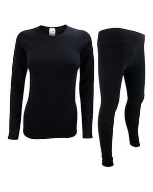 Dames Langemouw Thermoshirt & Thermoleggings voor de Winter