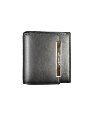 Calvin Klein Svart Polyesterplånbok