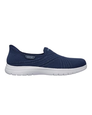 Skechers Womens/Ladies On The Go Flex Excellency Slip-In Shoes (Navy)