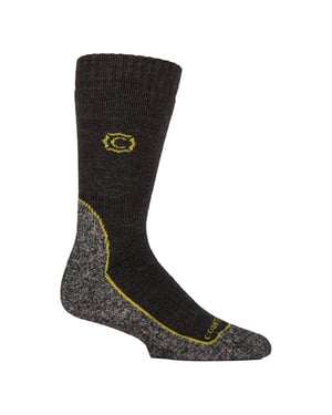 Mens Wool Blend Cushioned Walker Socks for Hiking & Outdoor Comfort
