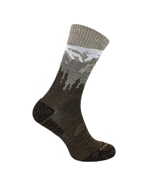 Mens Ladies Light Performance Crew Merino Wool Socks | Trekking Socks