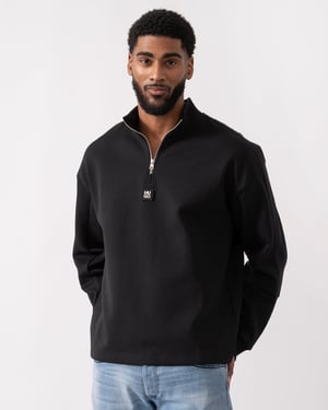 Danovotop Sweatshirt in Black