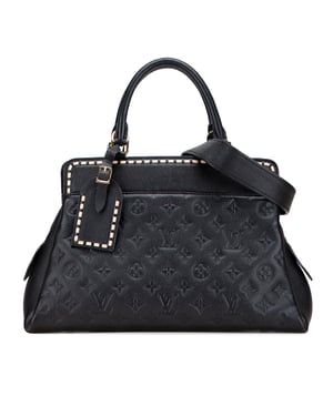 Capucines Bb Embossed Satchel