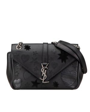 Sunset Heart Star Monogram Crossbody