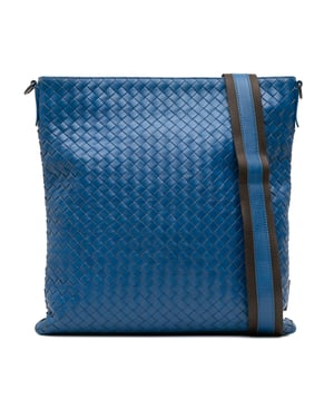 Woven Crossbody Bag Adjustable Strap